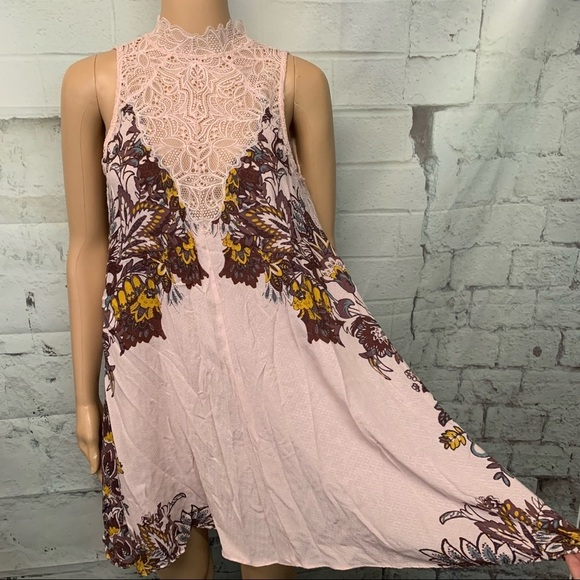 NWT Intimately Free People Marsha Blush Pink Slip Dress - Picture 3 of 9